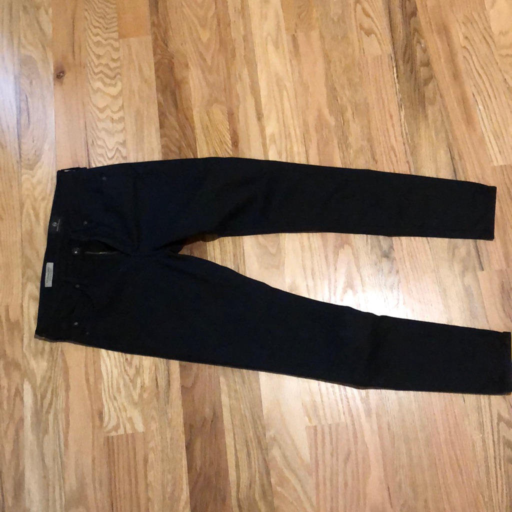 Ag The Legging Ankle Black Pants 26